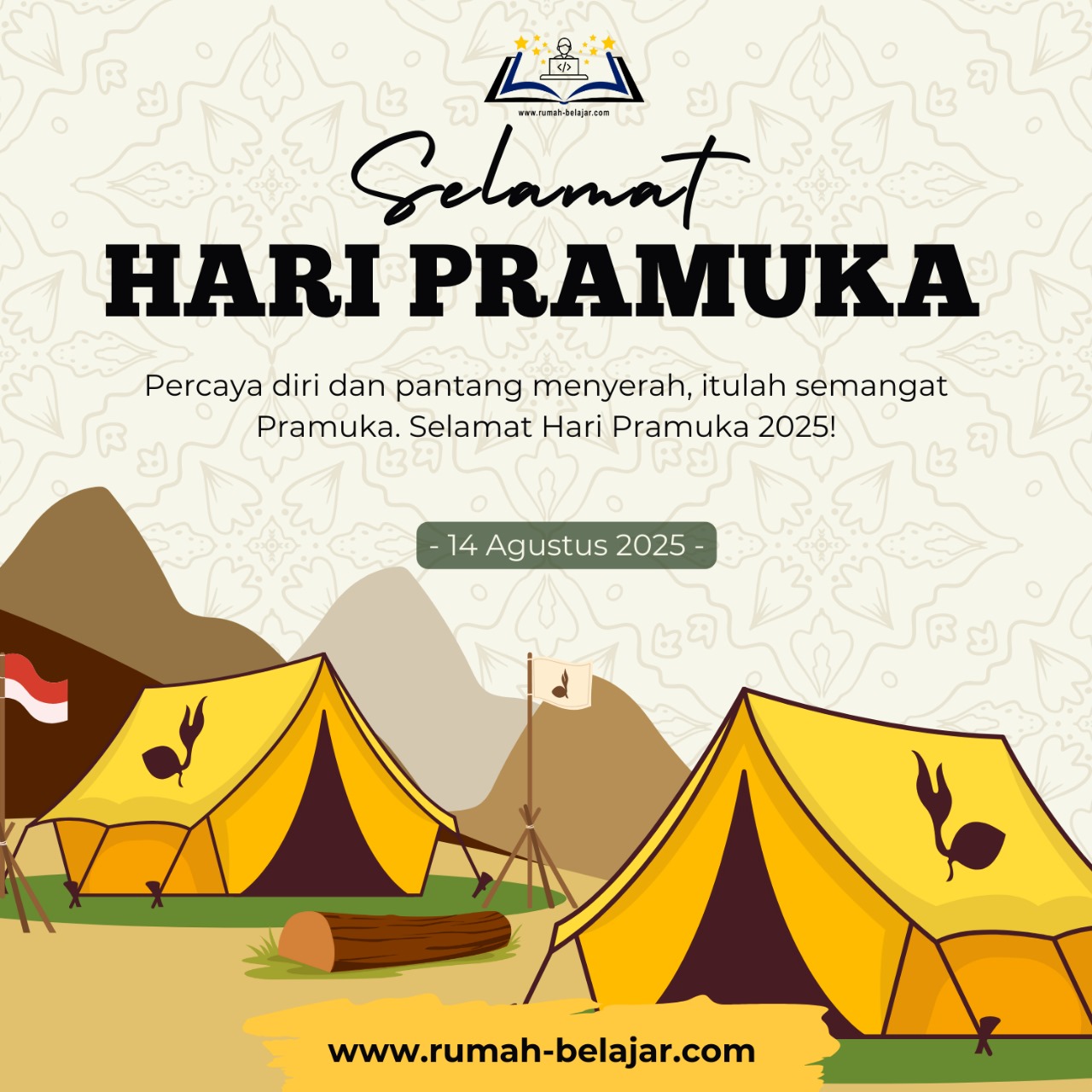 Rumah Belajar Privat Komputer YMII Cileungsi Mengucapkan Selamat Memperingati Hari Pramuka ke 64! Jayalah Pramuka Indonesia