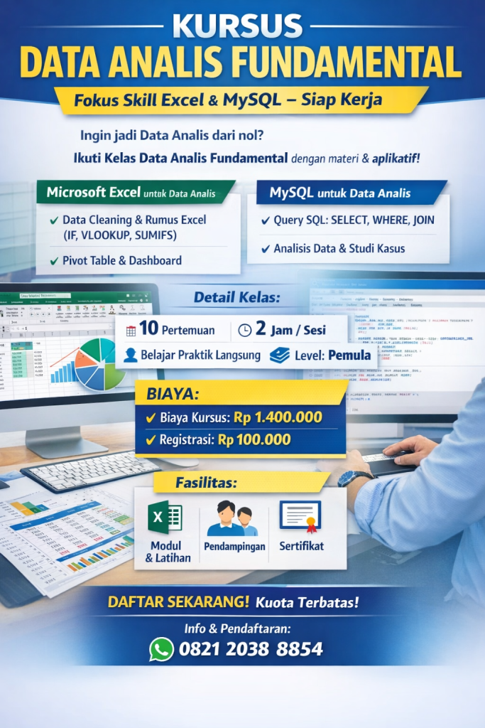 kursus data analis